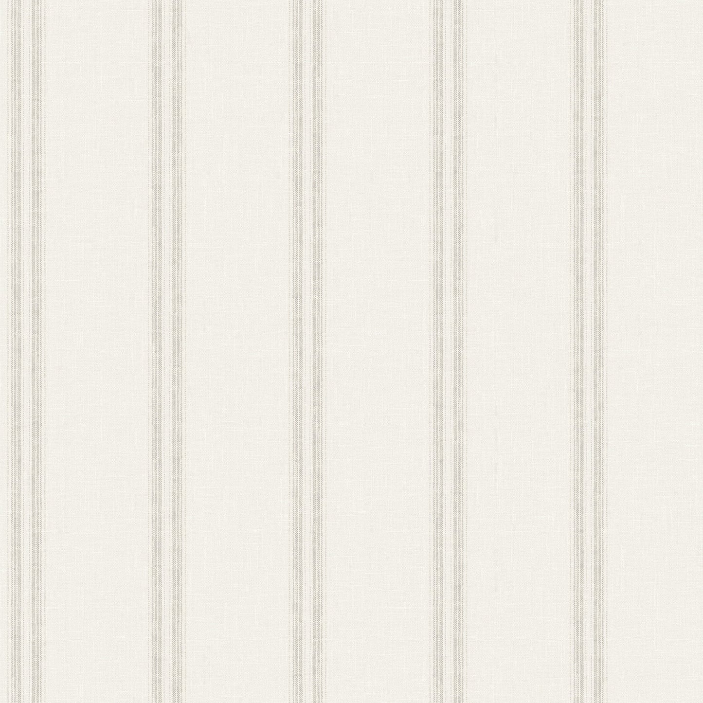 Chesapeake Johnny Grey Stripes Wallpaper, 20.5-in by 33-ft, 56.4 sq. ft