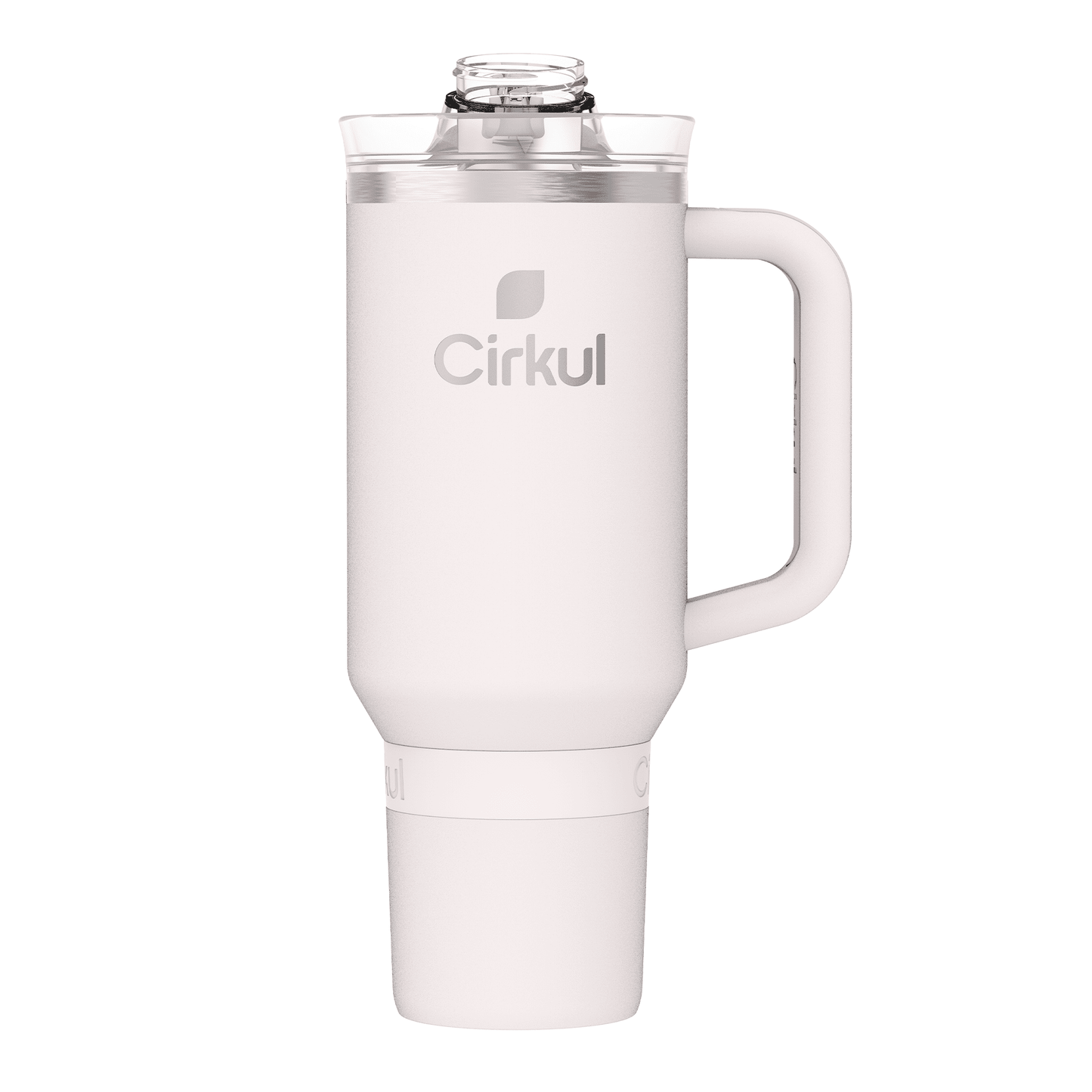 Cirkul 40oz All-Day StrawSip Double-Wall Insulated Stainless Steel Tumbler with Handle, Midnight Blue (Dark Blue)