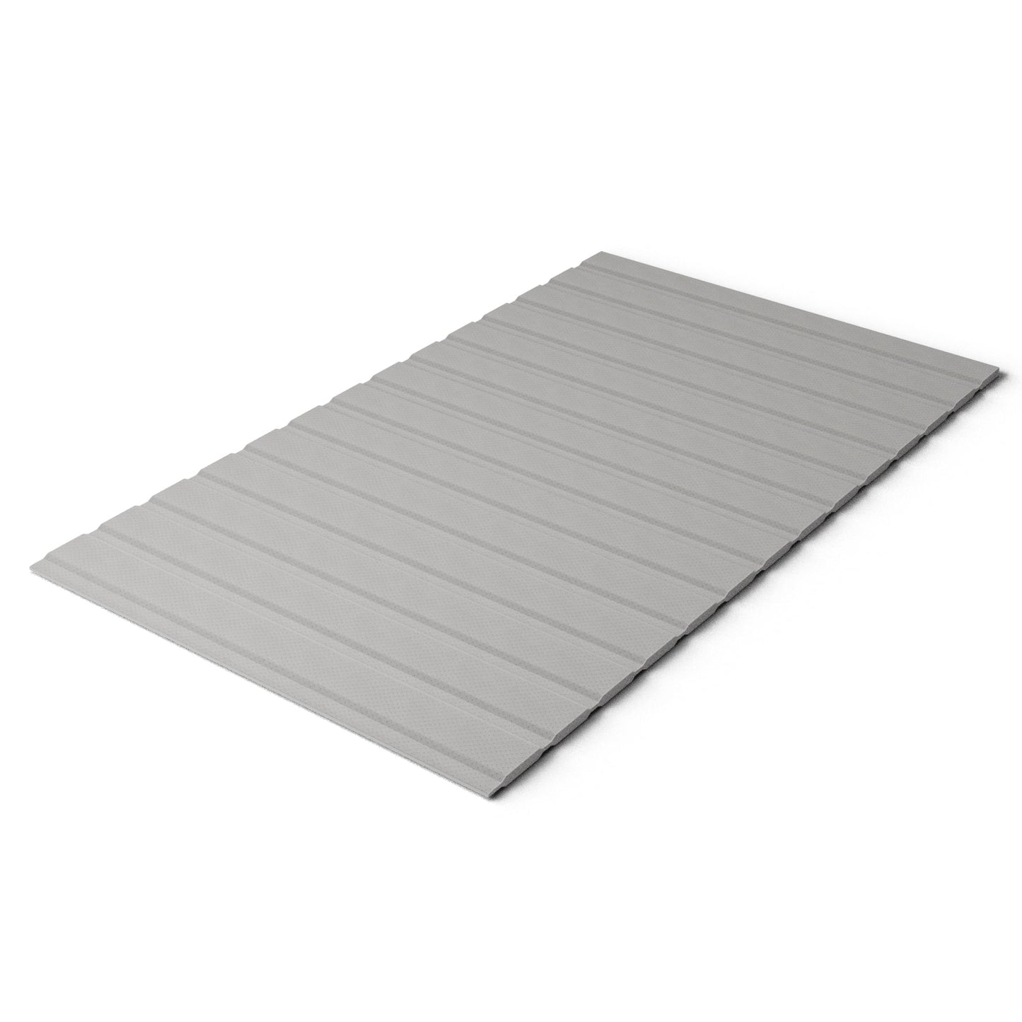Continental Sleep, 0.75†horizontal Heavy Duty Mattress Support Wood Slats with Cover, Queen, Gray