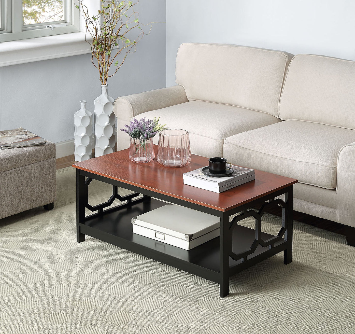 Convenience Concepts Omega Coffee Table, Multiple Finishes
