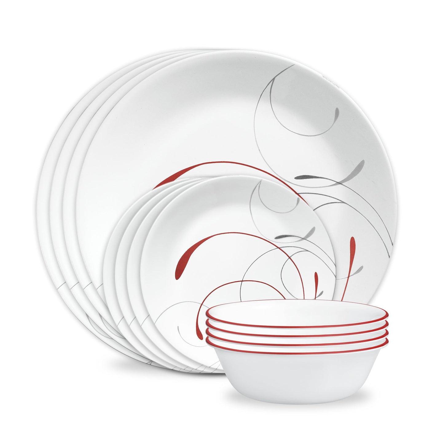 Corelle Splendor 12-Piece Glass Dinnerware Set (Service for 4)