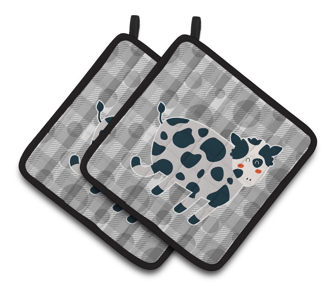 Cow Pair of Pot Holders