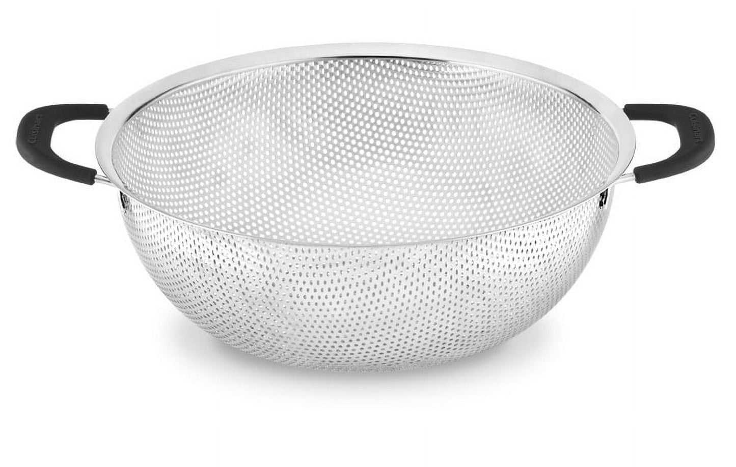 Cuisinart 11.1 in Stainless Steel 5 qt Food Colanders, Non-Handled 5 Quart Colander