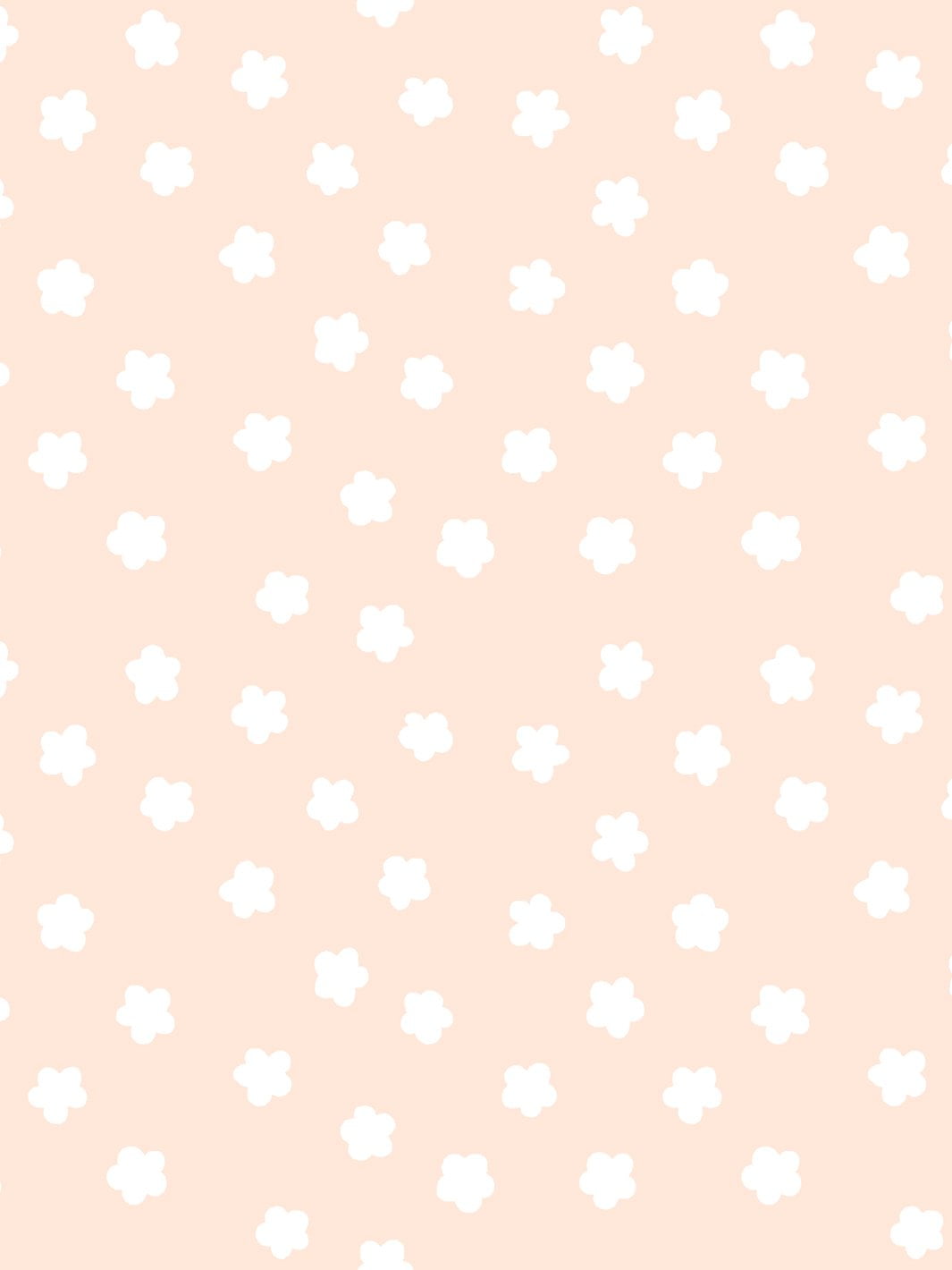 Daisy Papel Pintado de Vinilo ExtraÃble de Barbie - Melocotón