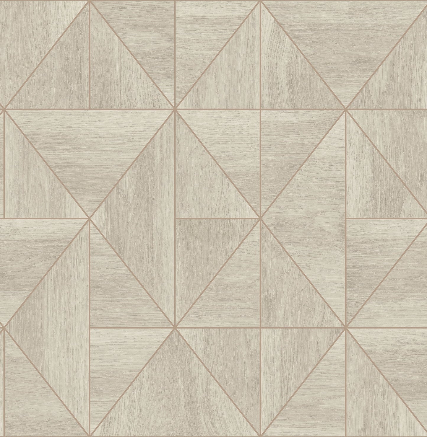 Decorline Cheverny Grey Wood Tile Wallpaper
