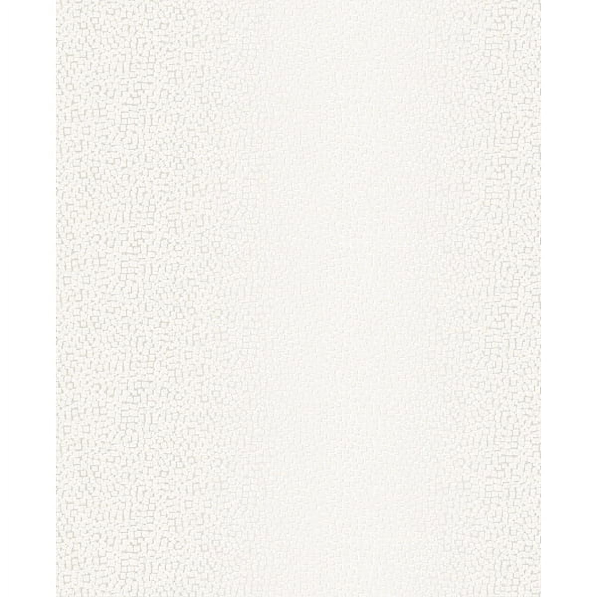 Decorline Ostinato White Geometric Wallpaper, 20.5-in by 33-ft, 56.4 sq. ft