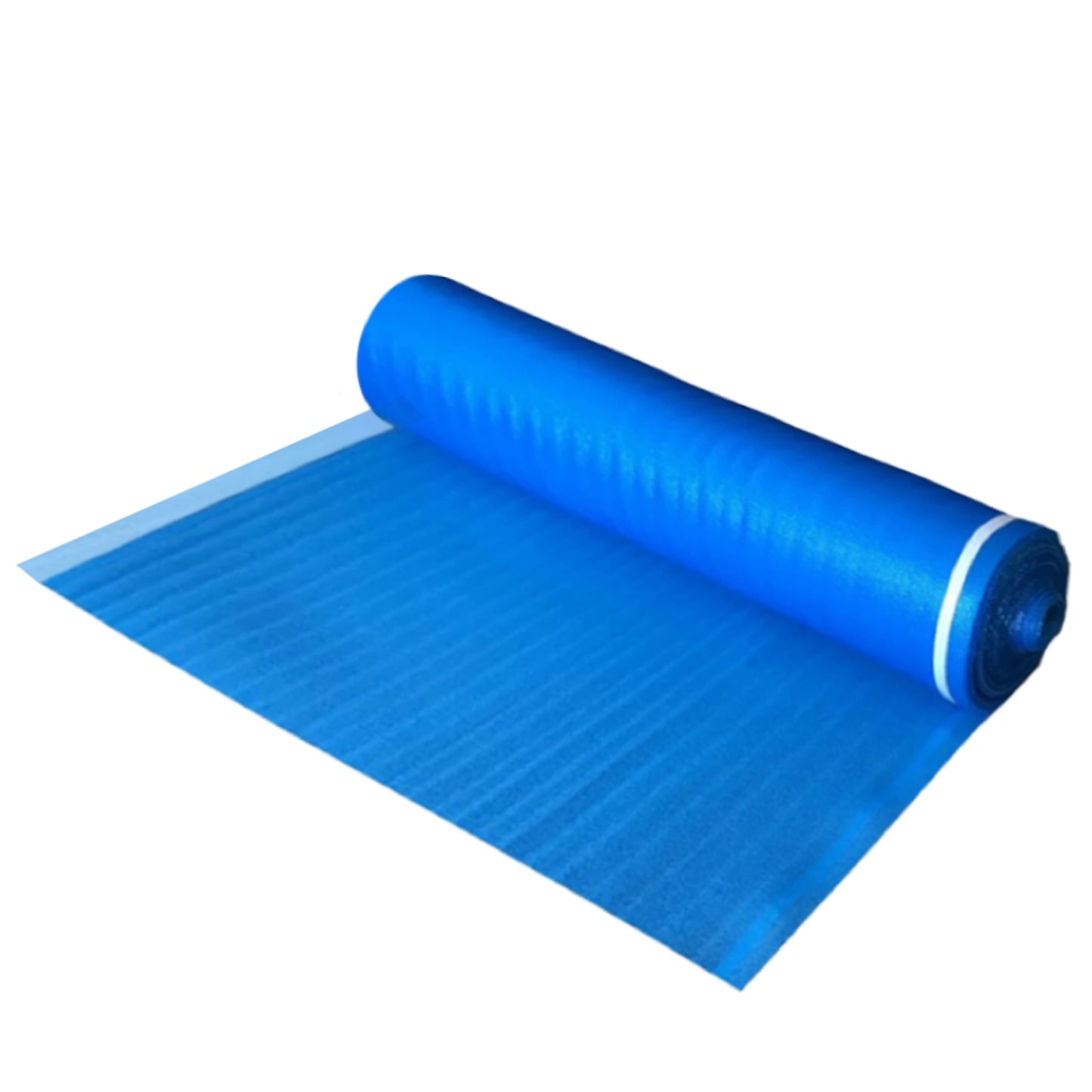 Dekorman 2mm Thickness 2-N-1 Moisture Barrier Blue Foam Underlayment (200 Sq. ft./Roll) 2BF