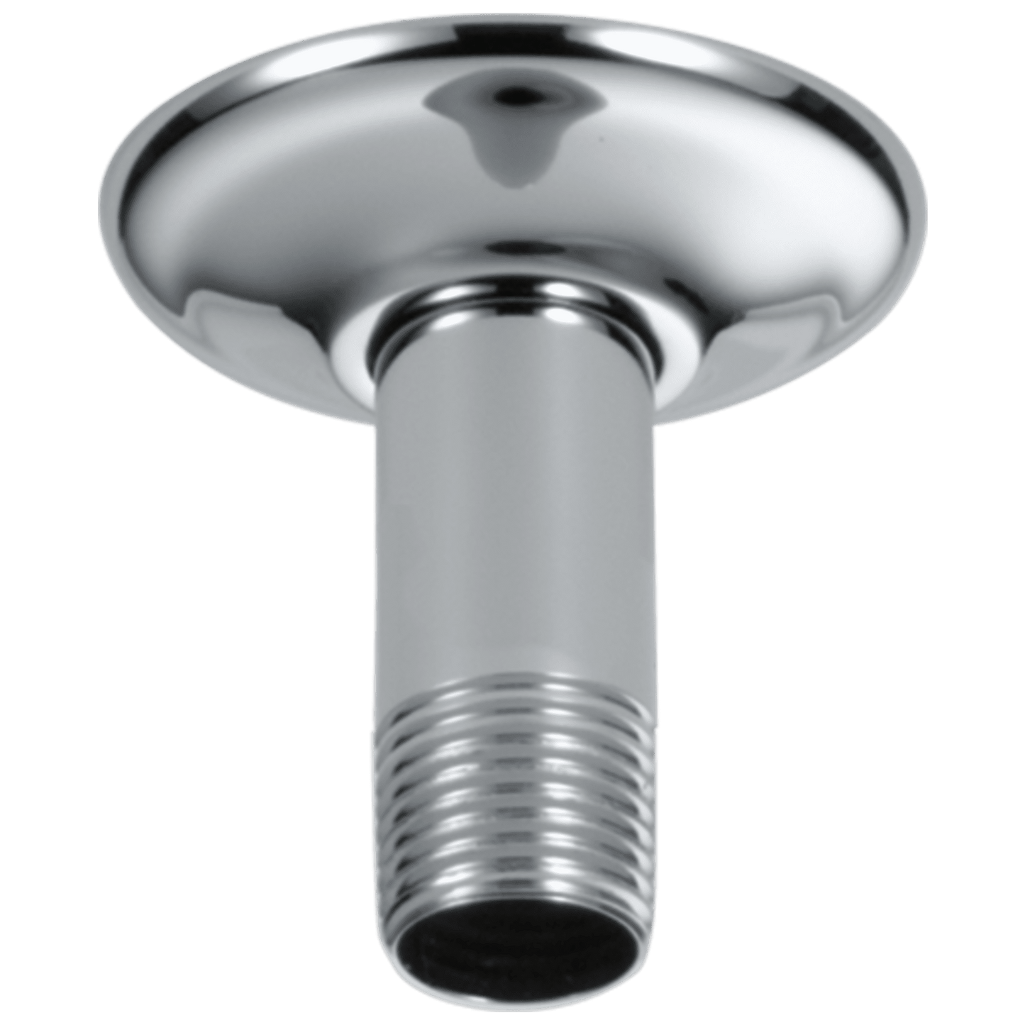 Delta Universal Showering Components Ceiling Mount Shower Arm & Flange in Stainless