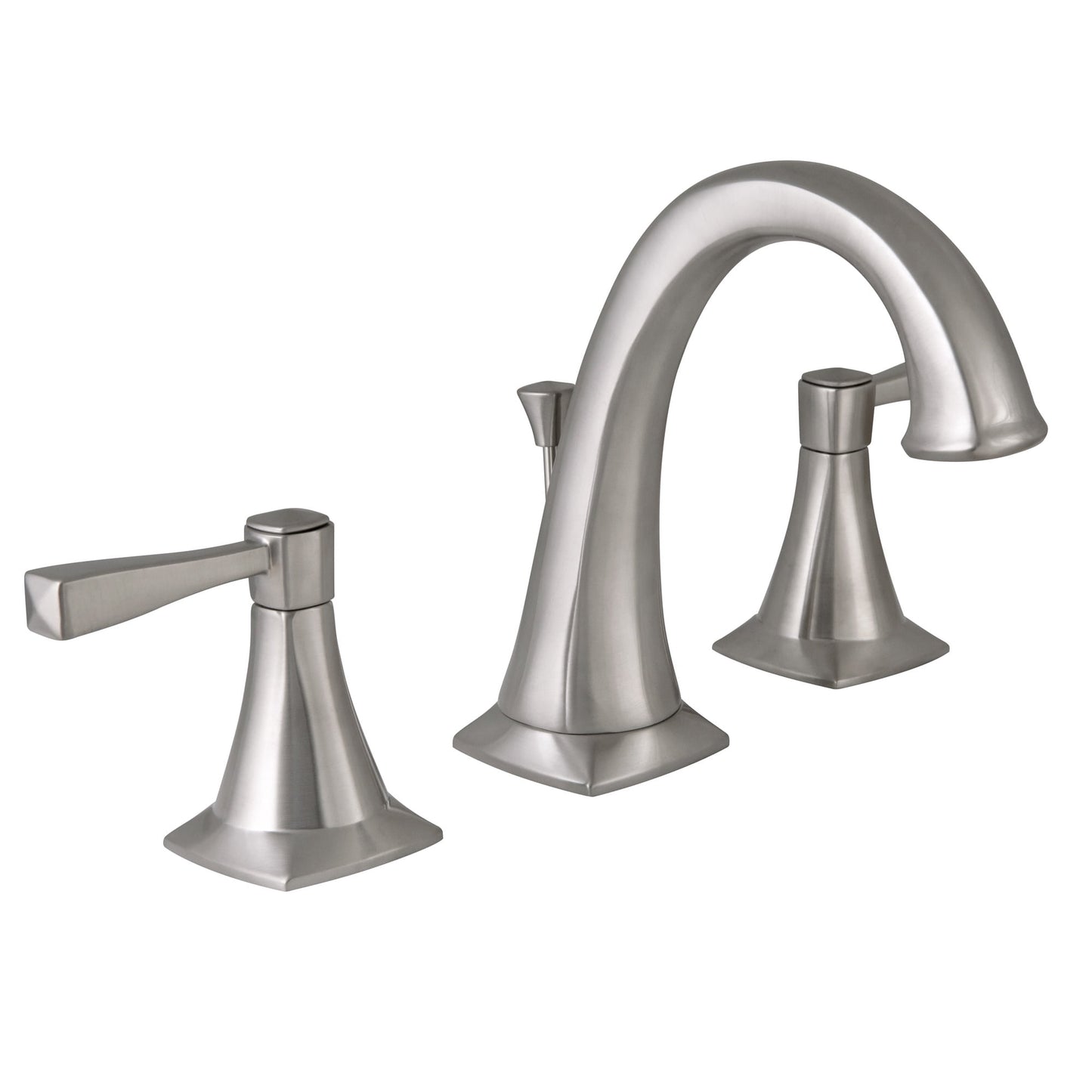 Design House Perth 2-Handle Bathroom Faucet in Satin Nickel, 8-Inch