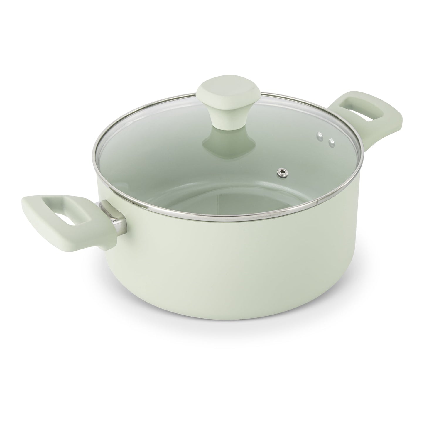 Elements by Thyme & Table 5 QT Ceramic Non-Stick Dutch Oven - Green