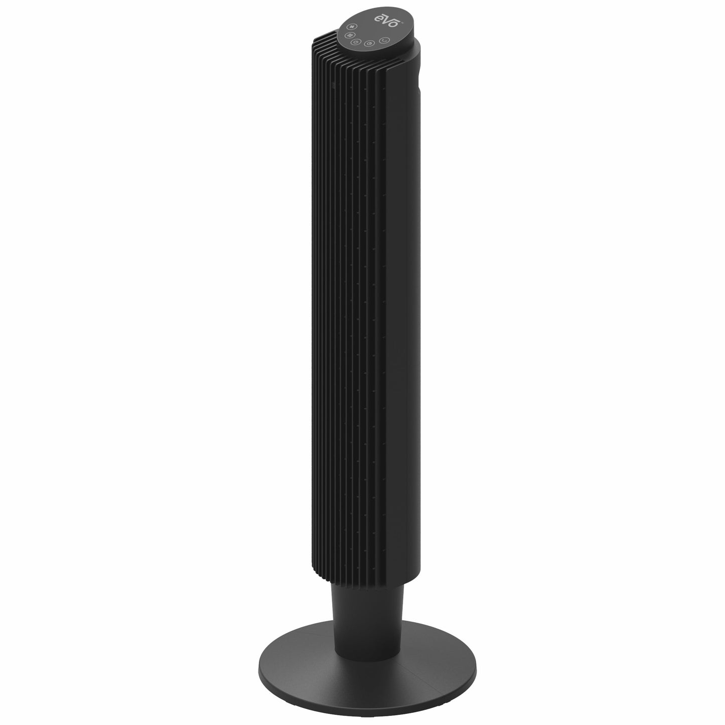 EVO 42" Wi-Fi Electronic Digital Tower Fan (with Remote Control) – 5 Speed Settings, Set Timer From 1-12 Hours, and Built-In Night Light