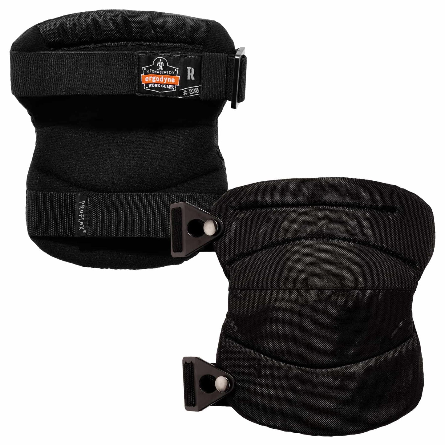 Ergodyne ProFlex® 230 Wide Soft Cap Knee Pads, Black