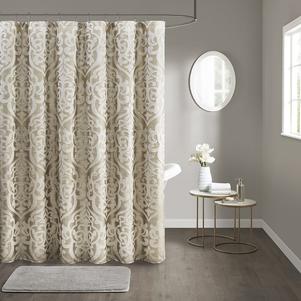 Euroco Jacquard Shower Curtain