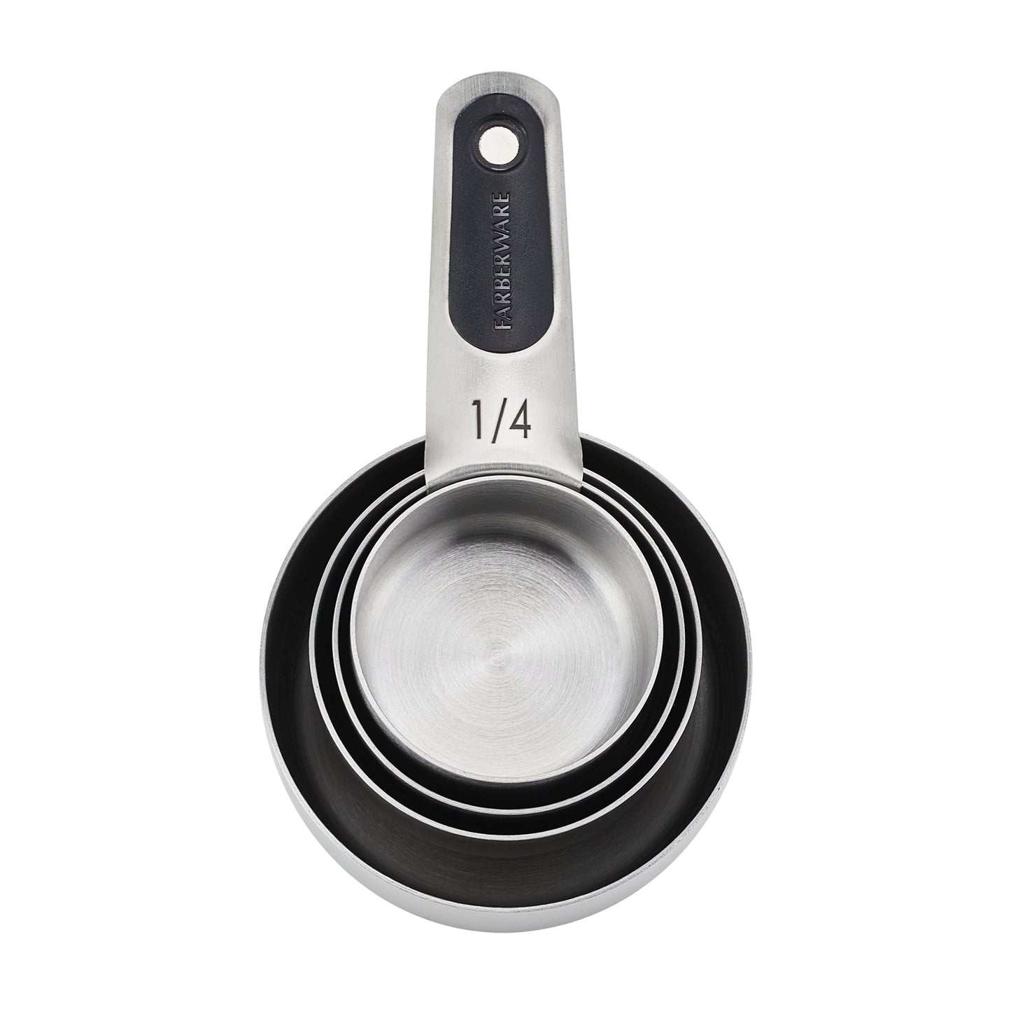 Farberware Professional Stainless Steel Magnetic Measuring Cup Set of 4