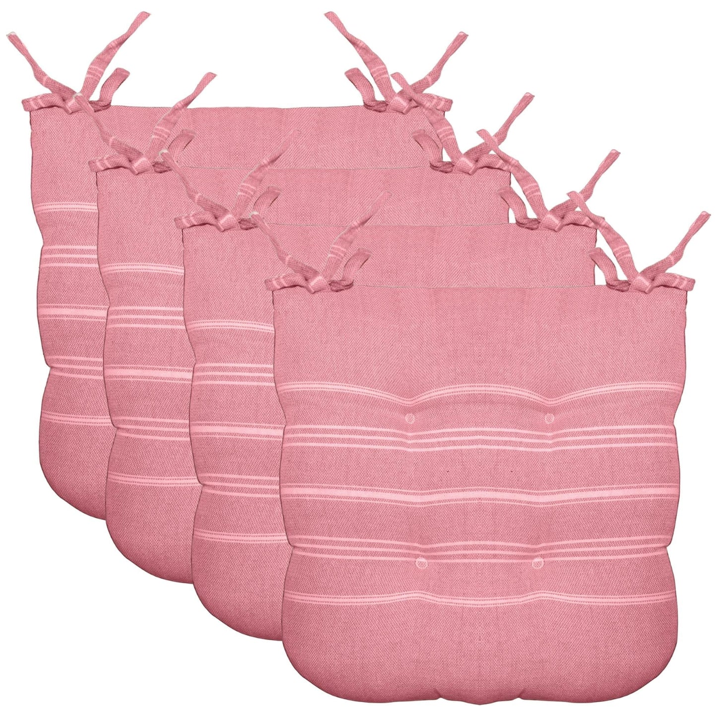 Fabstyles Fouta 16" Chair Pad 100% Cotton Cover with Poly-Insert
