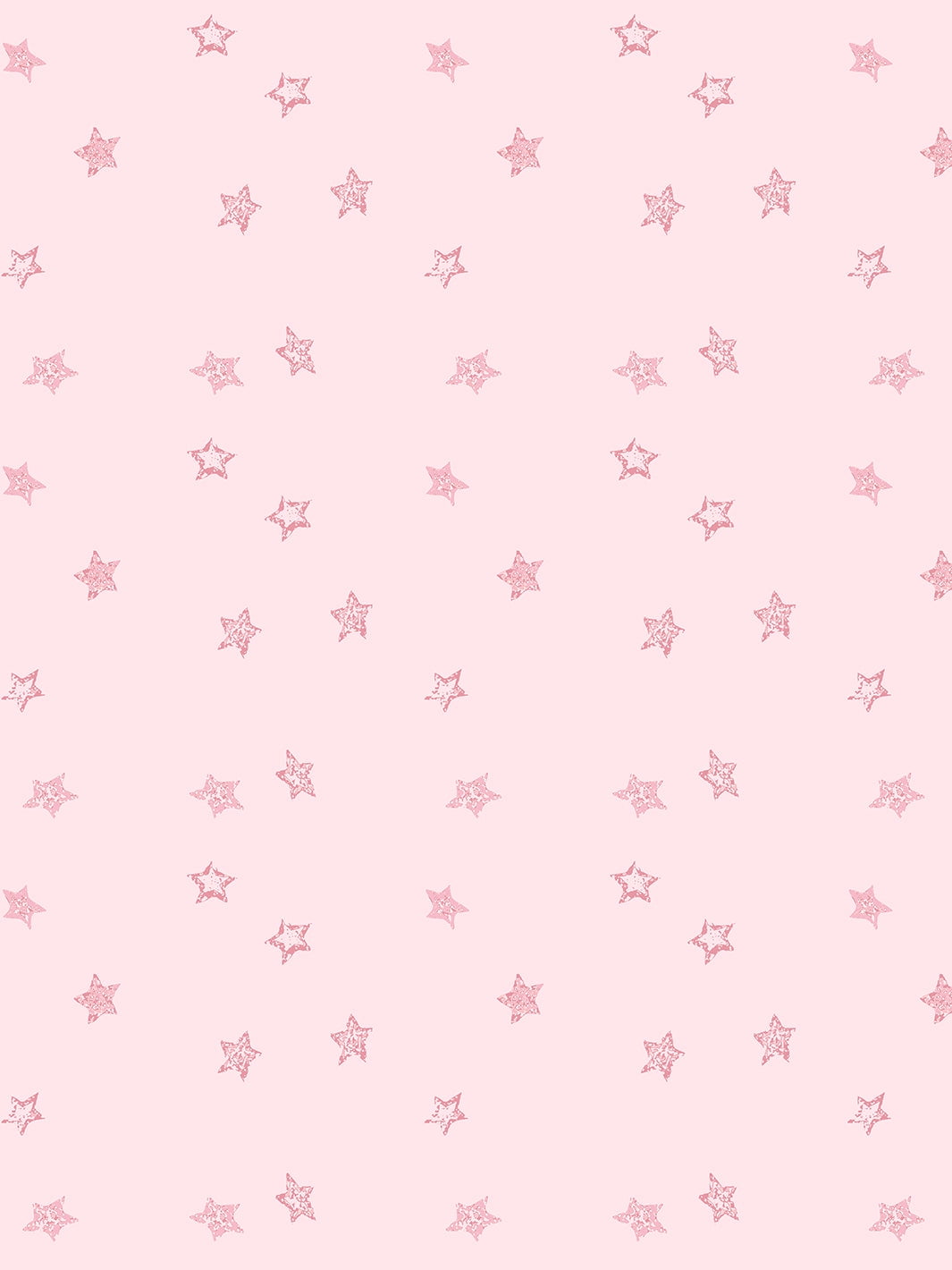 Fantasy Butterfly Stars Removable Vinyl Wallpaper by Barbie - Pink