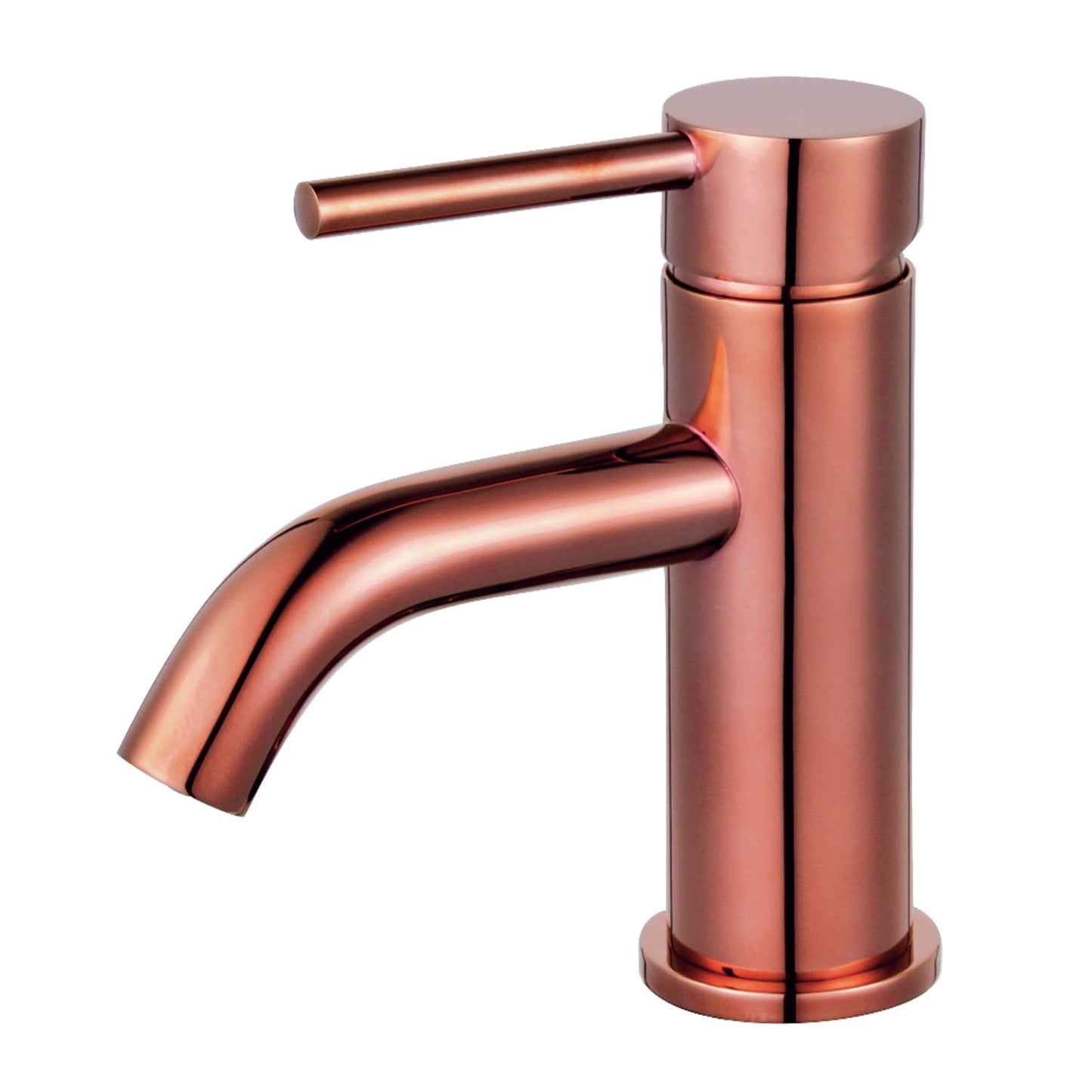 Fauceture LS822DLRG Concord Single-Handle Bathroom Faucet with Push Pop-Up, Rose Gold