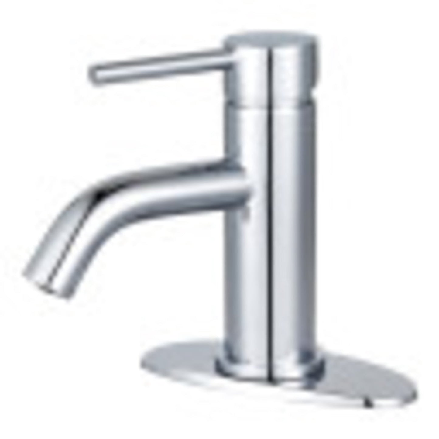 Fauceture LSF8221DL Concord Single-Handle Bathroom Faucet with Push Pop-Up, Polished Chrome