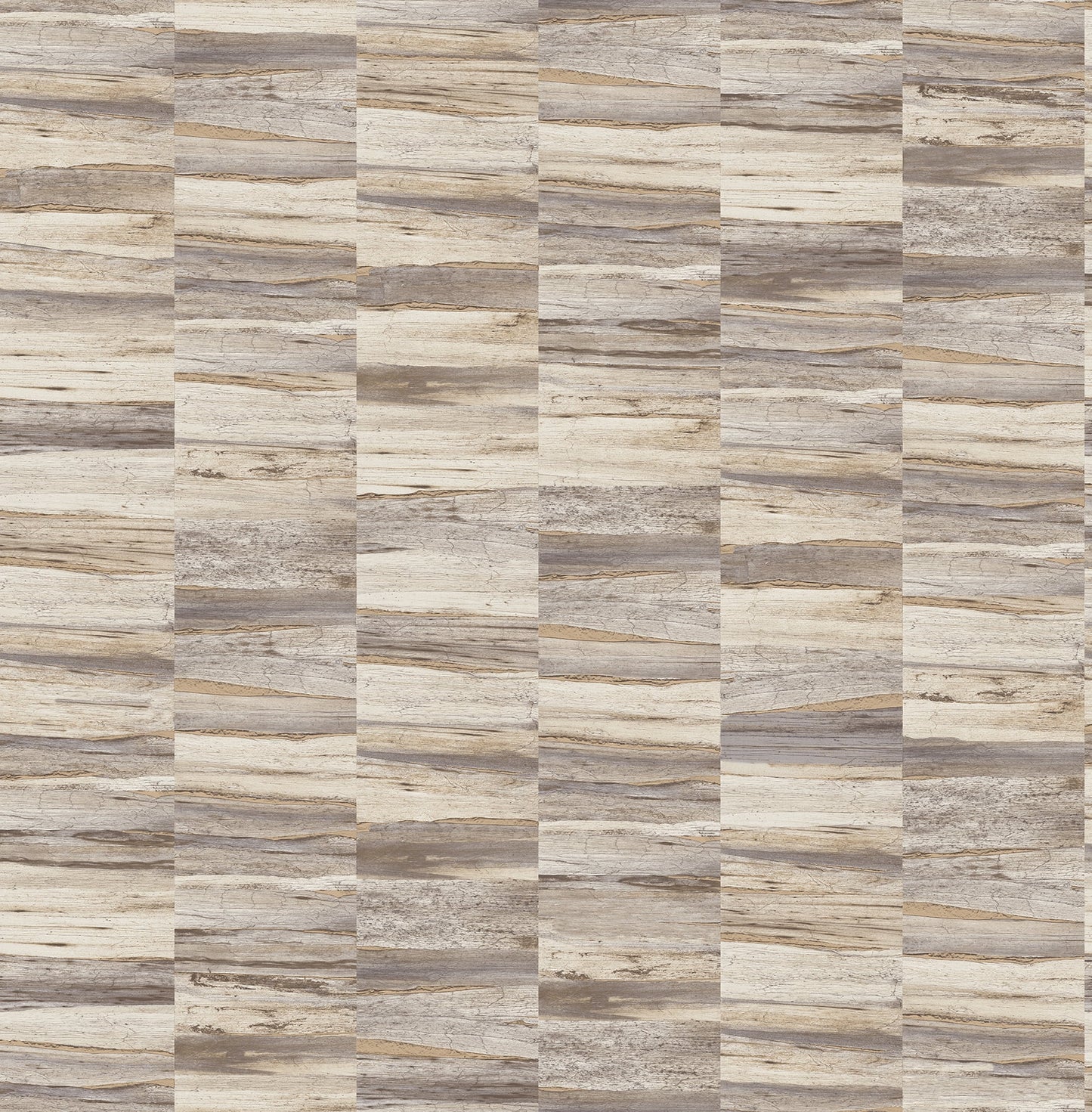 Fine Decor Hugo Cream Faux Wood Wallpaper