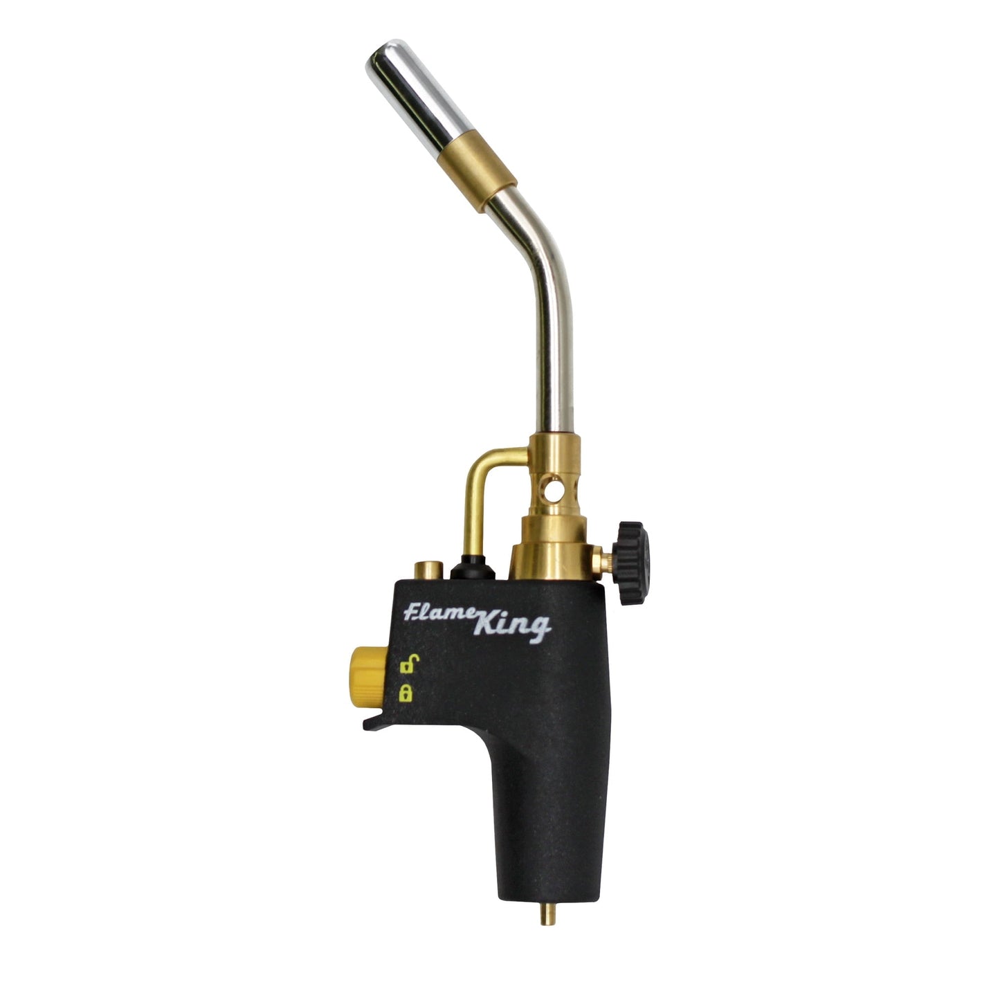 Flame King Propane Torch, Instant On/off Ignition, Ultra Swirl Flame, Secure Cga600 Connection