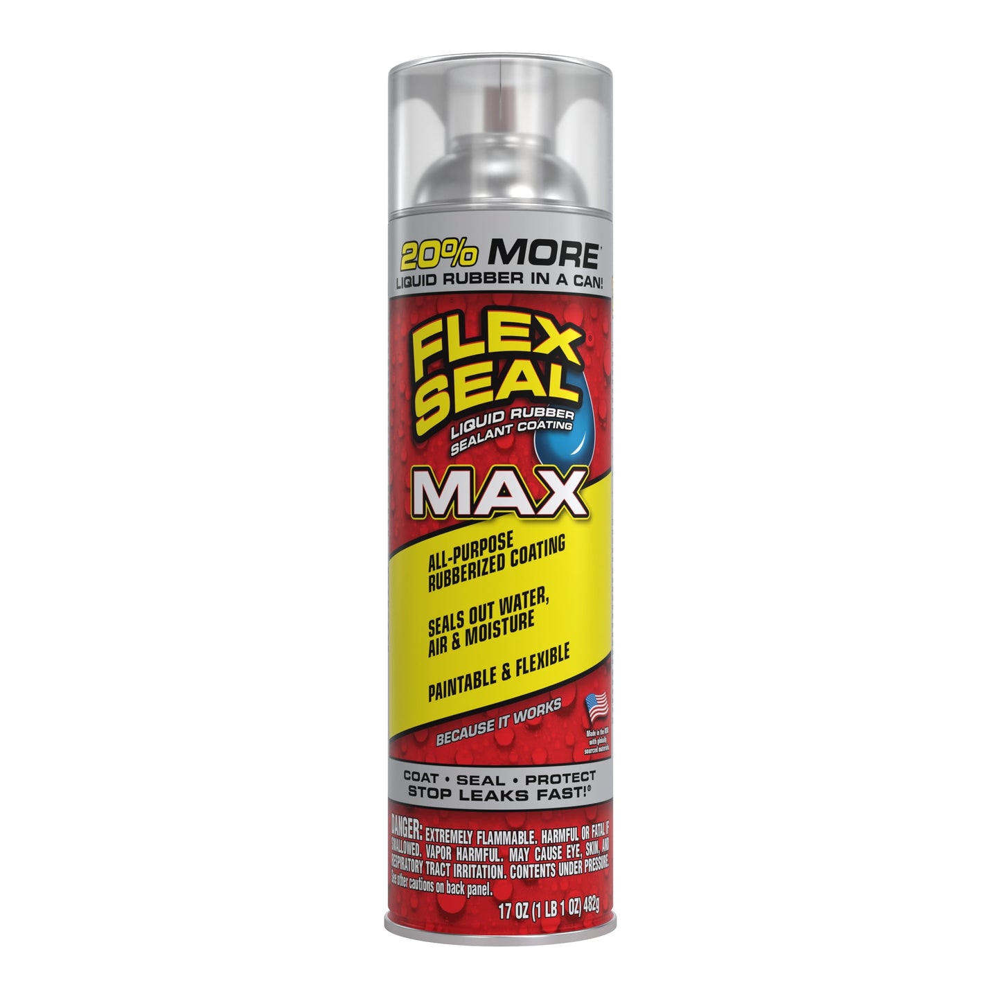 (2 pack) Flex Seal Max 17oz, Black Sealants