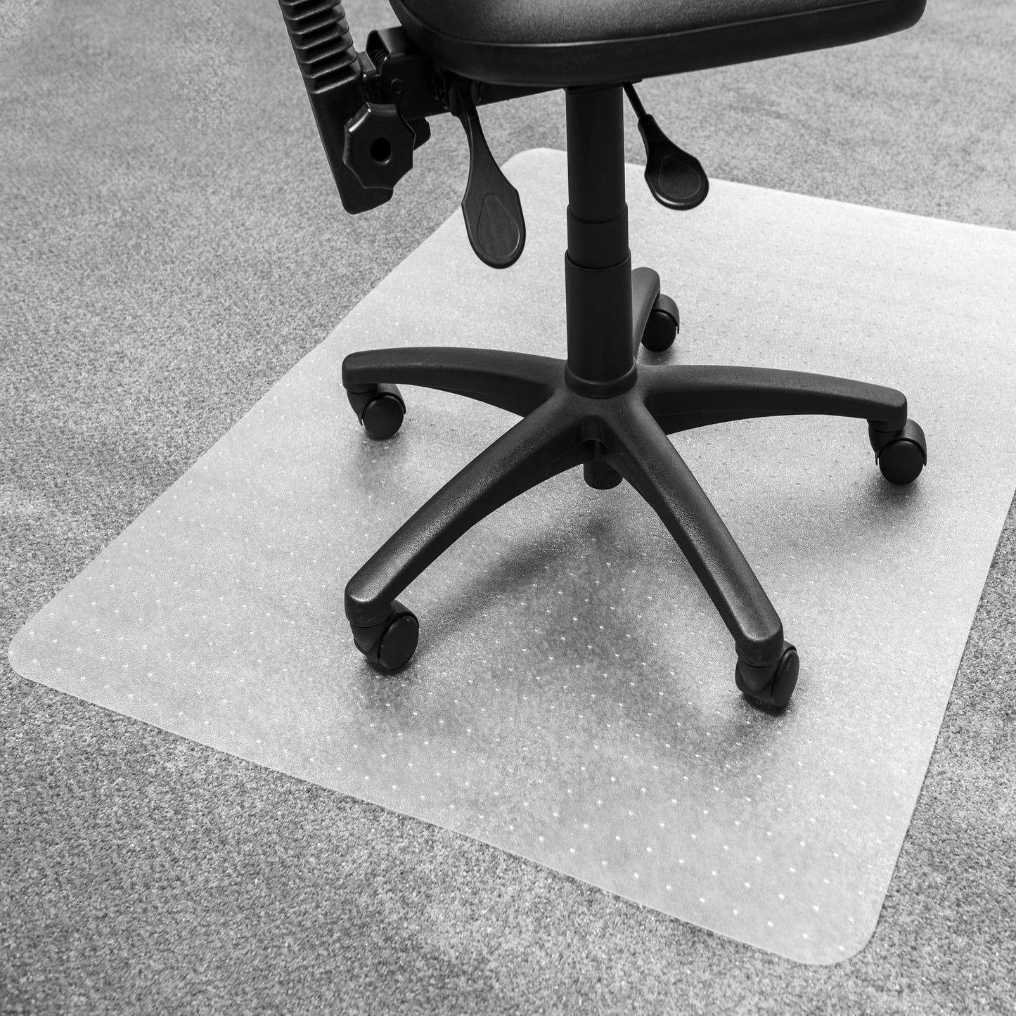 Cleartex® Enhanced Polymer Rectangular Chair Mat for Carpets up to 3/8" - 30" x 48"