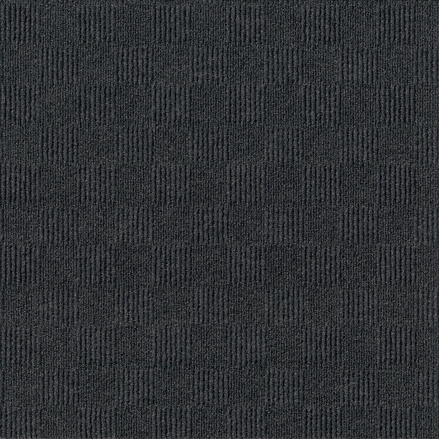 Foss Floors Masonry Black Ice Carpet Tiles - 24" x 24" Indoor/Outdoor, Peel and Stick Carpet Tiles - 60 sq. ft. per box – Pack of 15 Tiles