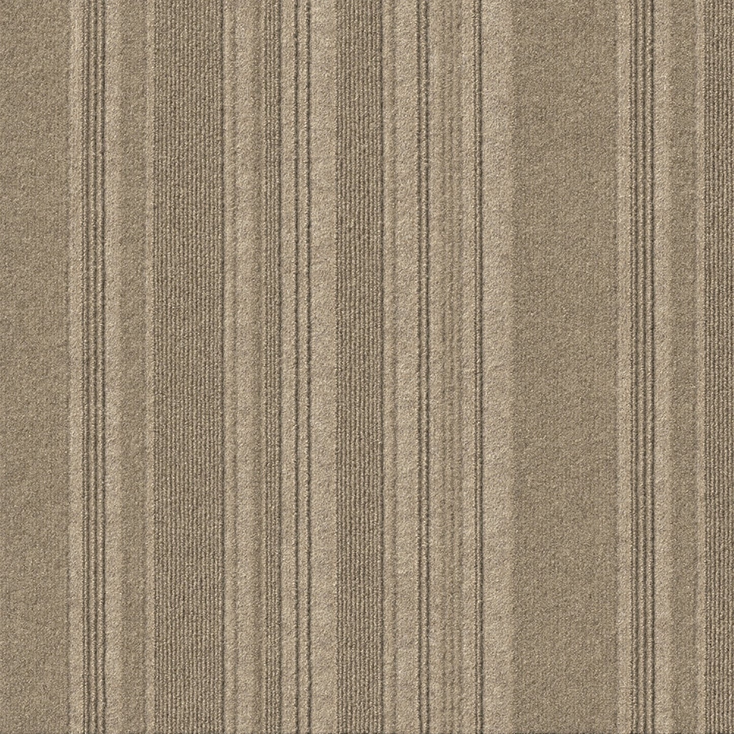 Foss Floors Taupe 24" x 24" Premium Self-Stick Tile Carpet 60 sq. ft. Area for Concrete,15 Pieces