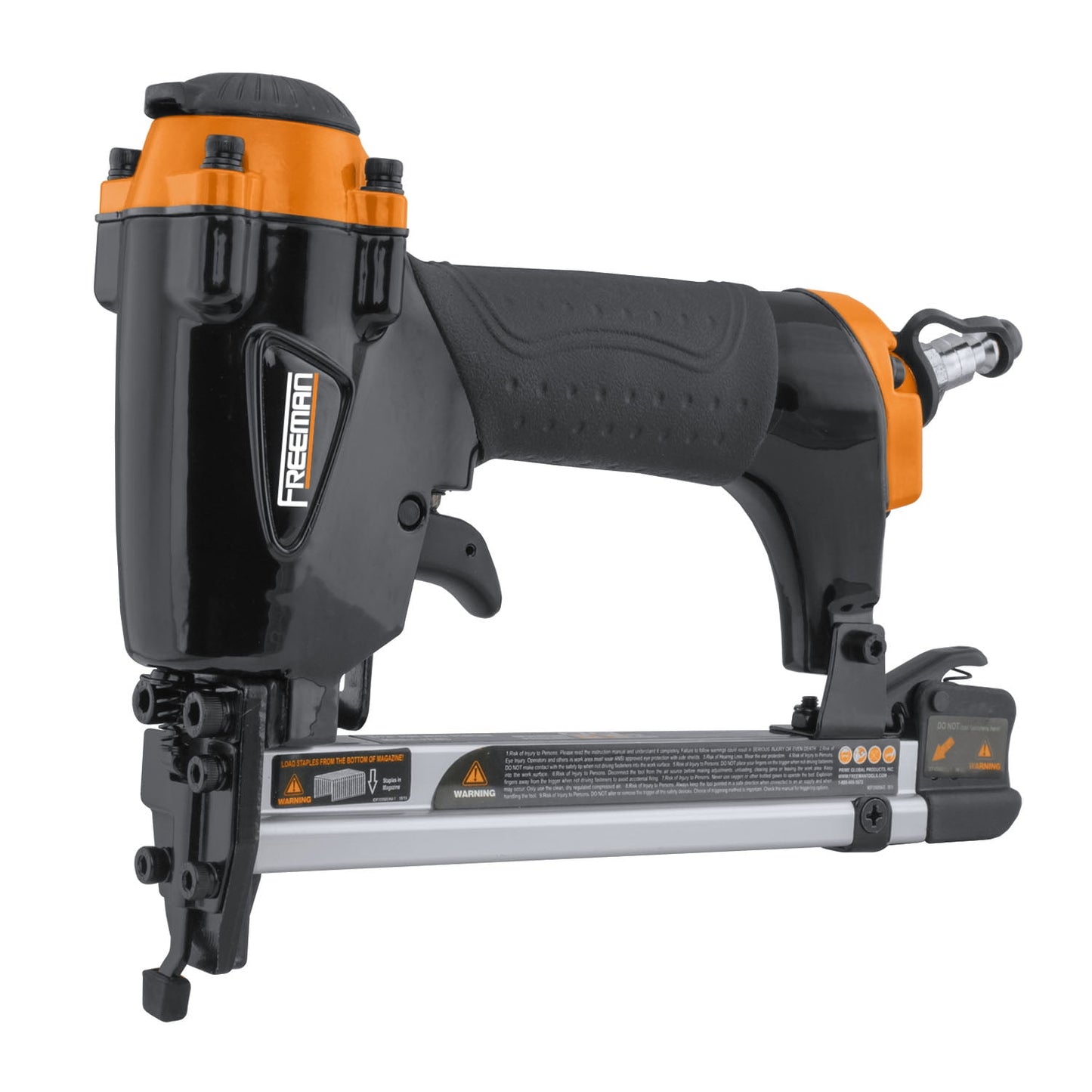 Freeman PFWS Pneumatic 20-Gauge 9/16" Fine Wire Stapler with Belt Hook – Compatible with Arrow® T50® Staples