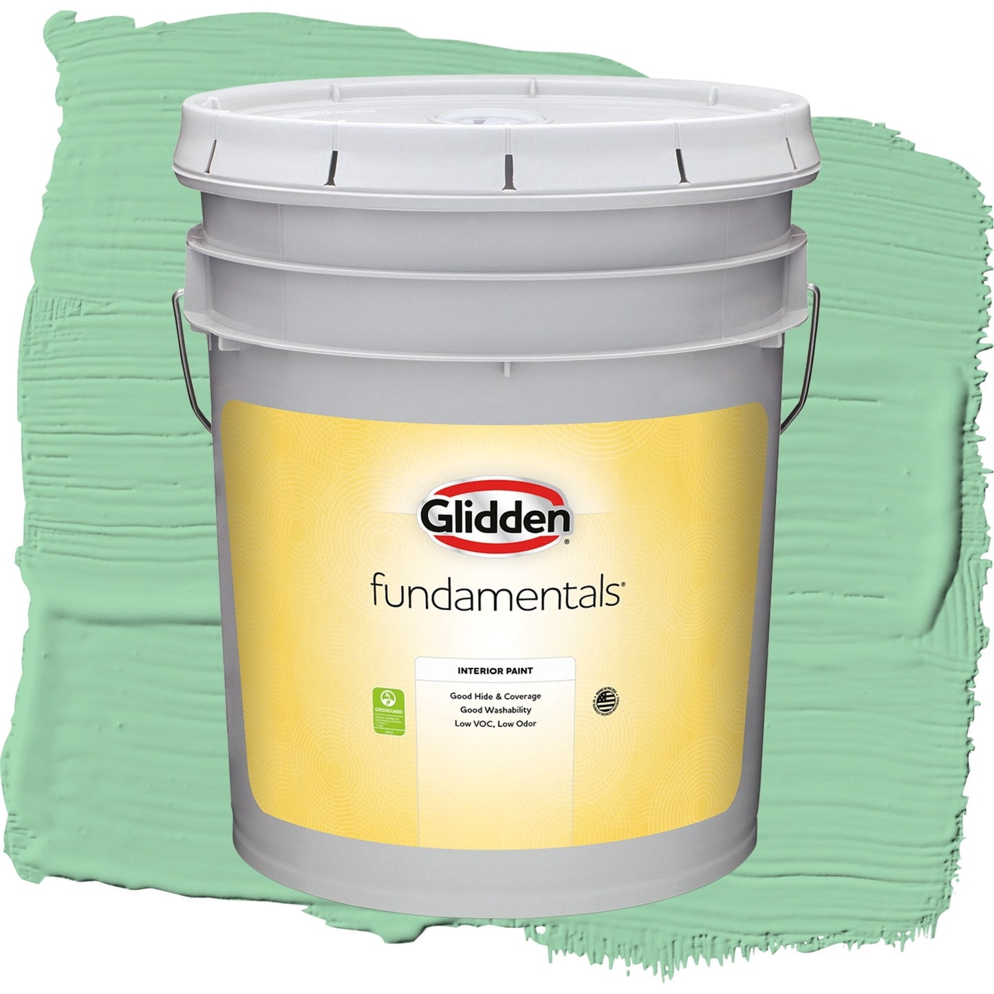 Fundamentals Heath Green Interior Paint Flat , 5 Gallon