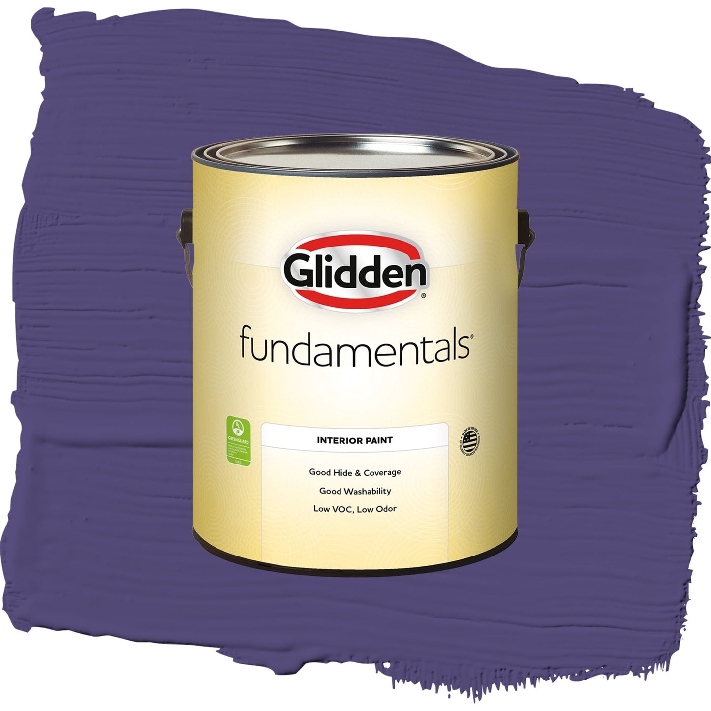 Fundamentals Imperial Purple Interior Paint Semi Gloss , 1 Gallon
