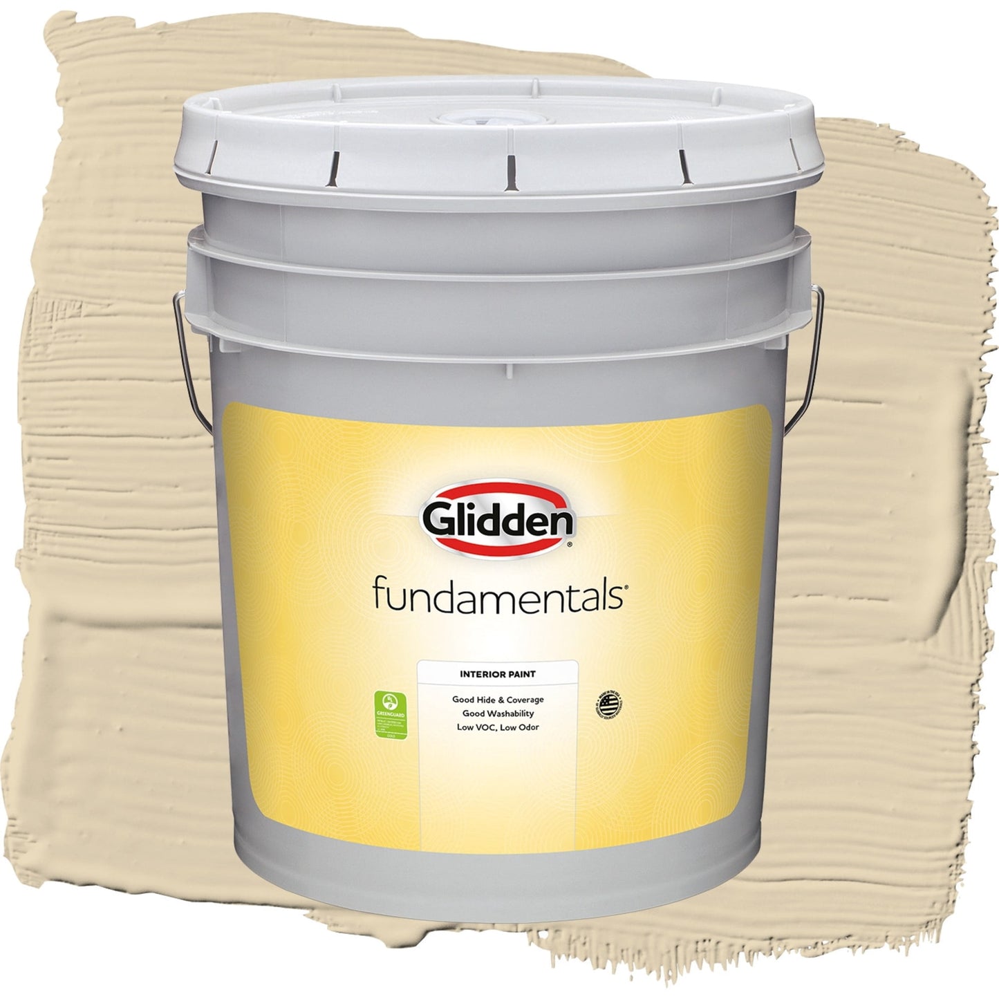Fundamentals Sand Fossil Interior Paint Flat , 5 Gallon