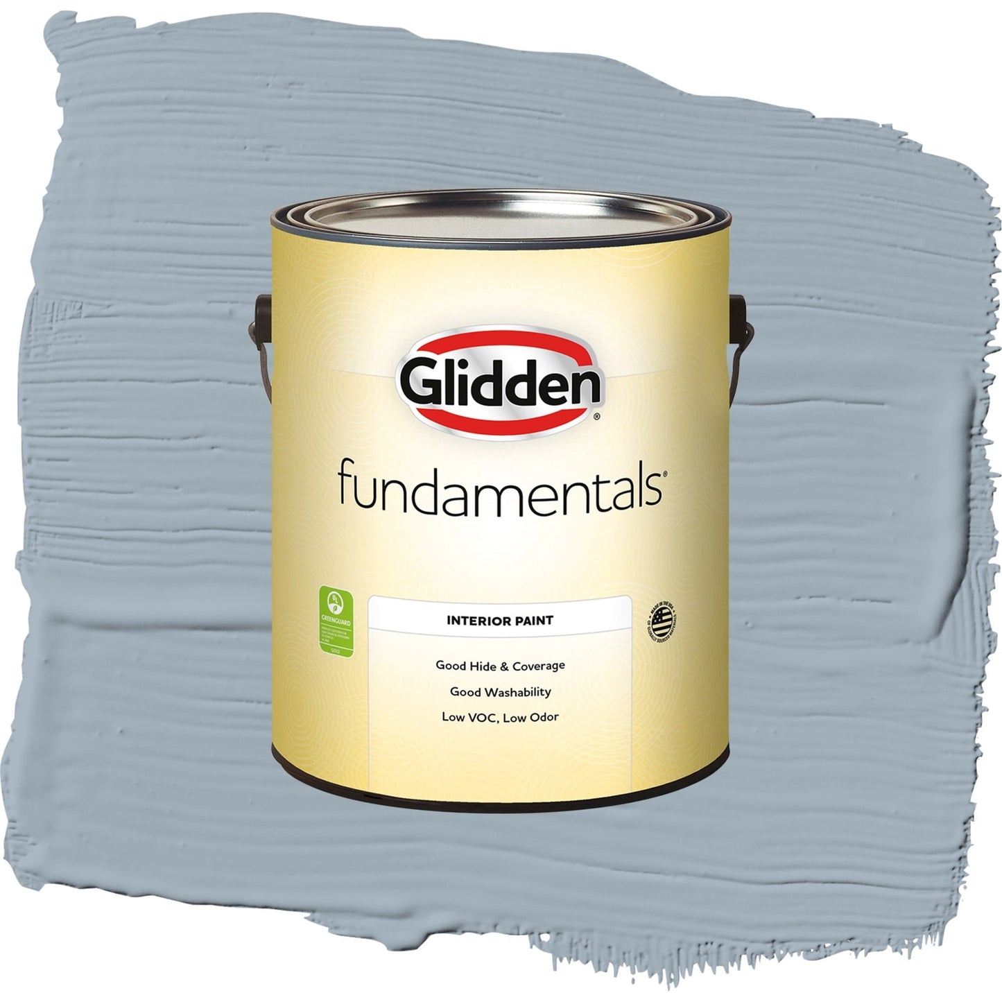 Fundamentals Set In Stone Interior Paint Semi Gloss , 1 Gallon