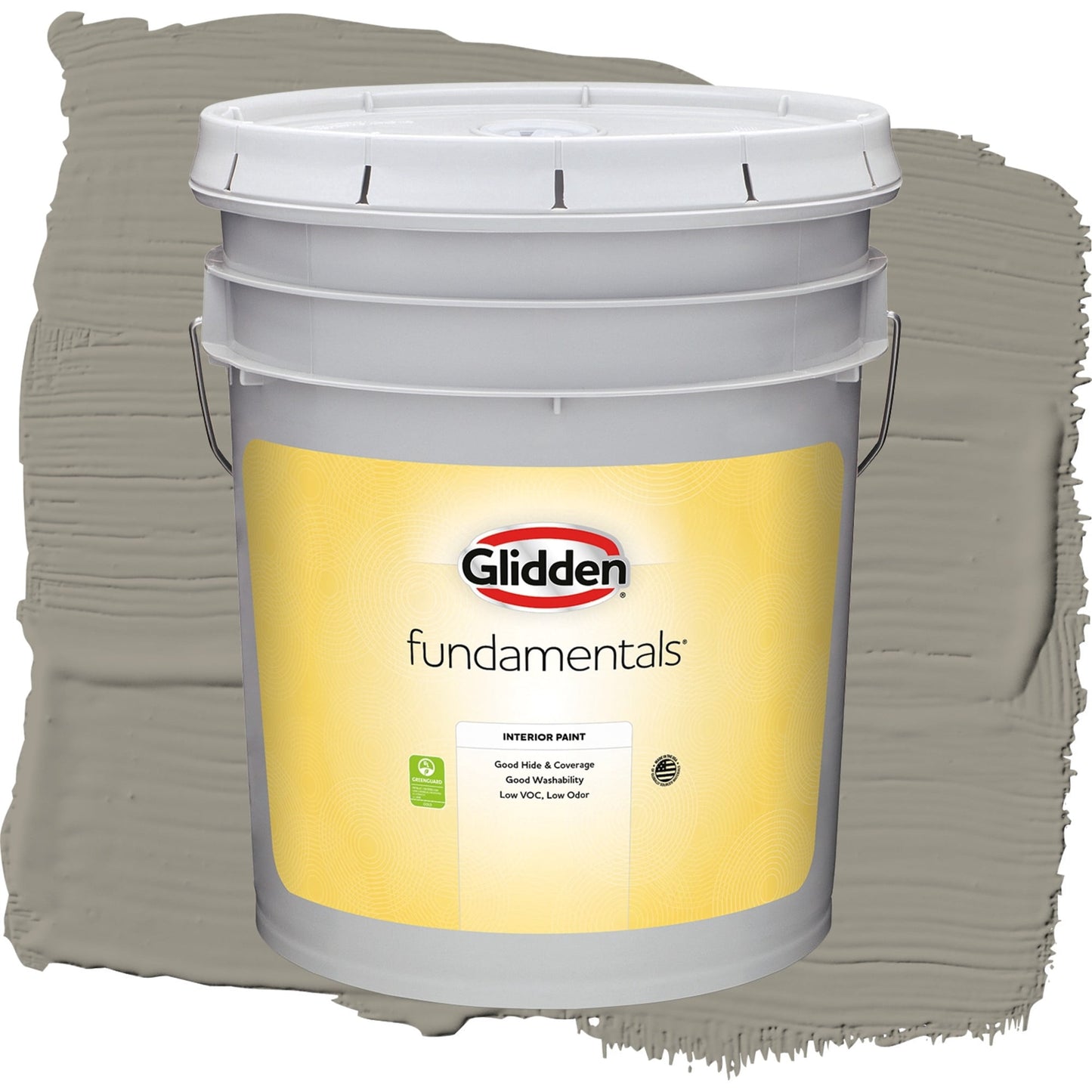 Fundamentals Steeped Tea Interior Paint Flat , 5 Gallon