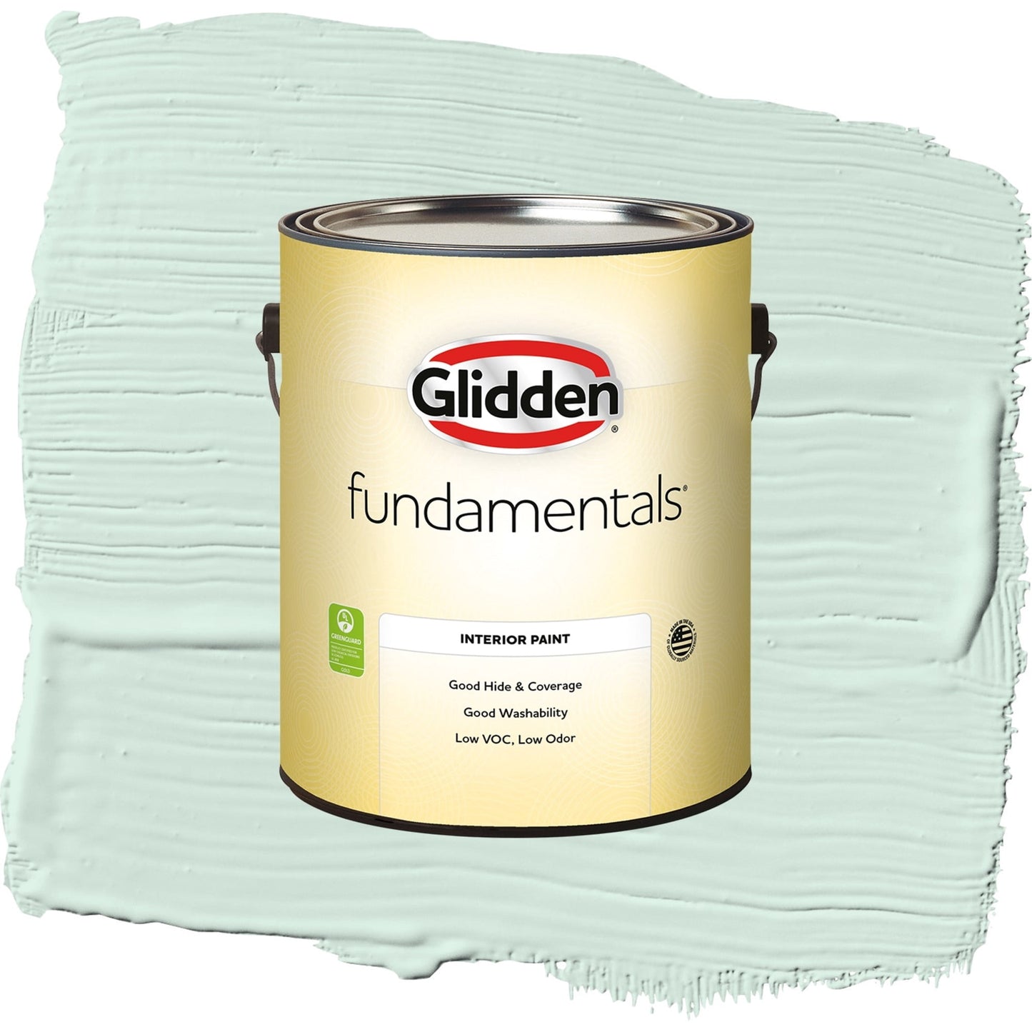 Fundamentals Summer Breeze Interior Paint Semi Gloss , 1 Gallon