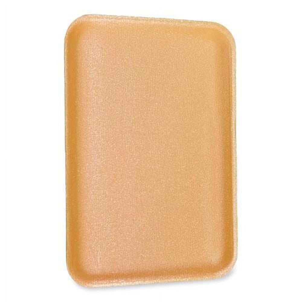 GEN 1014YEL 13.81 in. x 9.25 in. x 2.7 in. Meat Trays - Yellow (100/Carton)