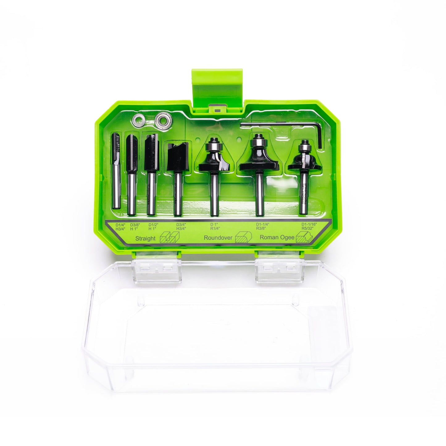 Greenworks 7PC Router Bits, PA55105A1