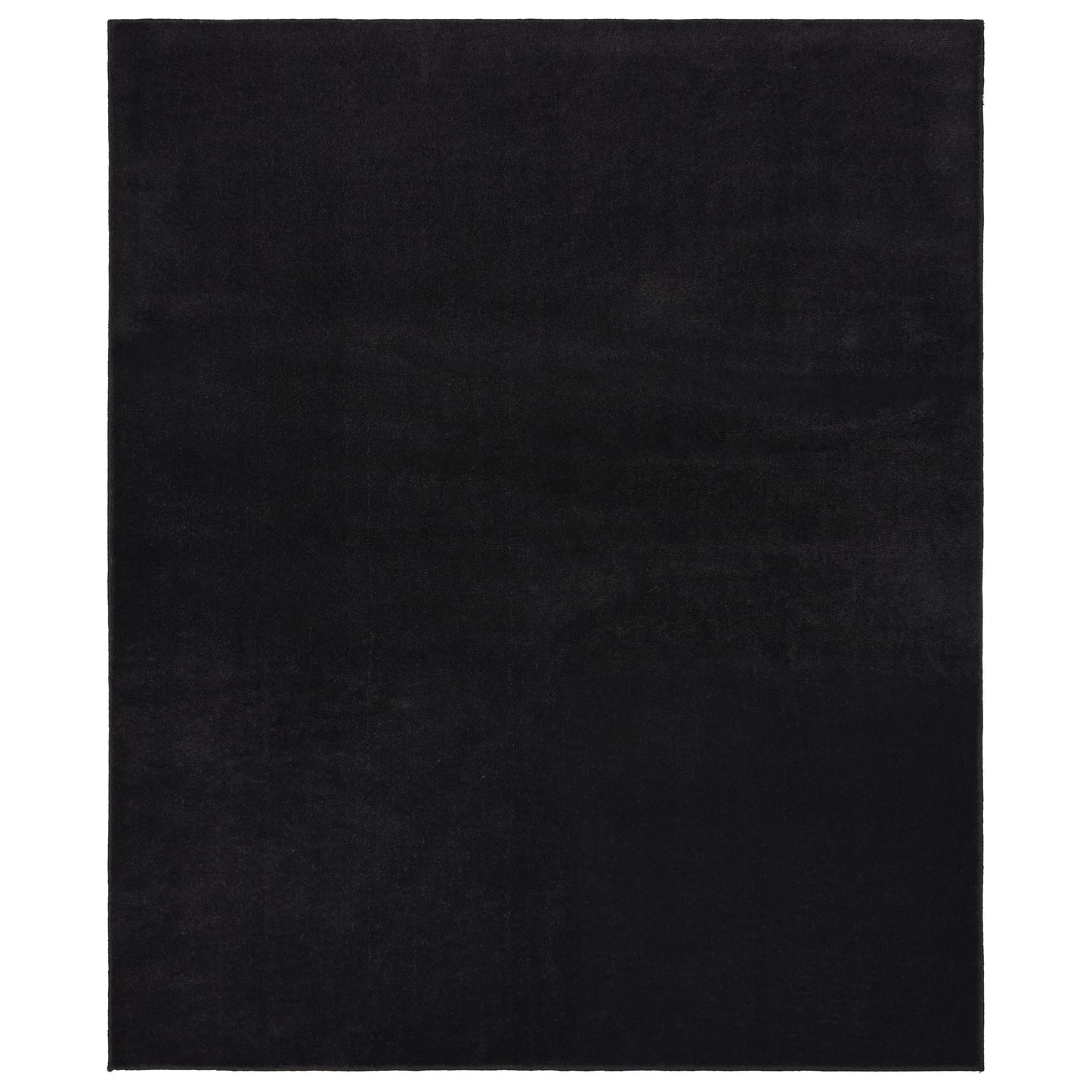 Garland Rug Gramercy Washable Polypropylene Black Bathroom Carpet, 5' x 6'