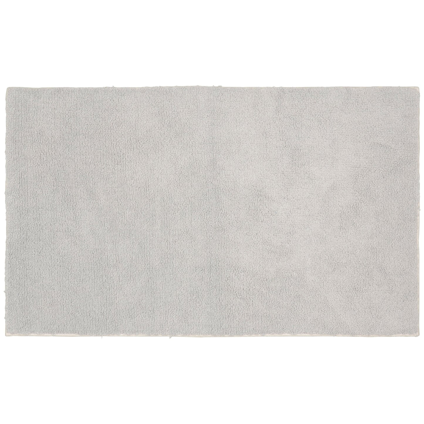 Garland Rug Queen Cotton Washable Platinum Gray Bath Rug, 24" x 40"