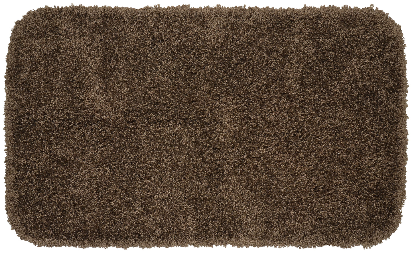 Garland Serendipity Alfombra Lavable de Nailon Color Chocolate para Baño, 24" x 40"