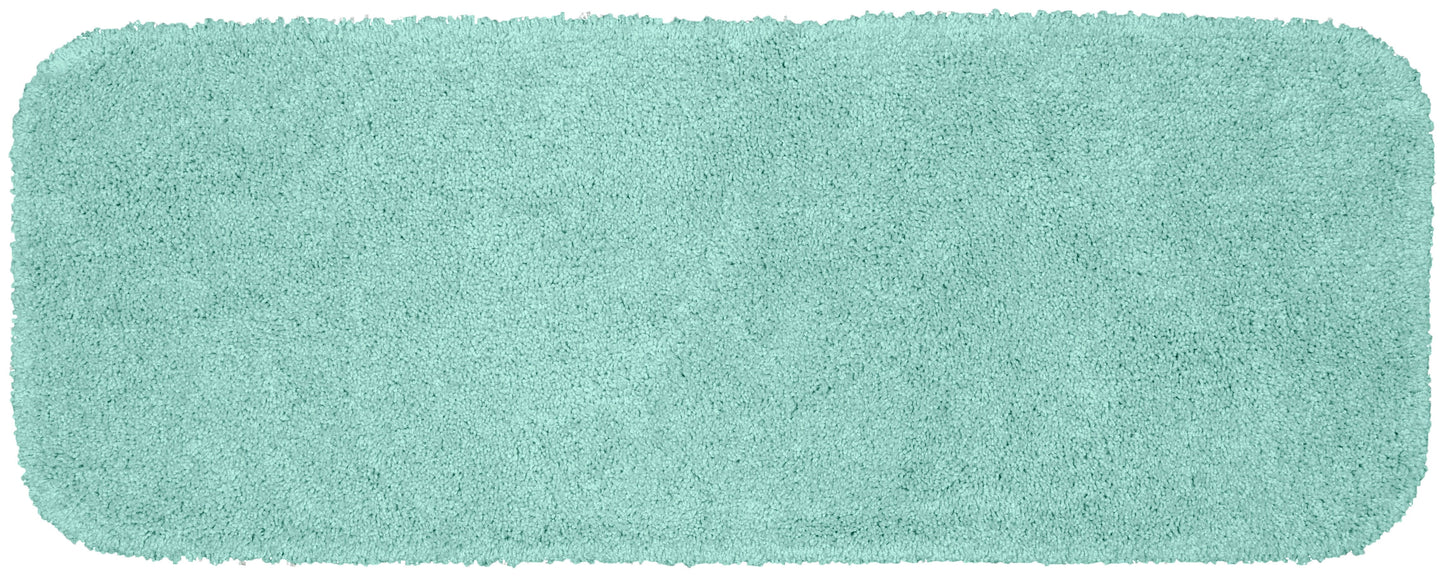 Garland Rug Serendipity Corredor de Baño Lavable de Nailon con Espuma Marina, 22" x 60"