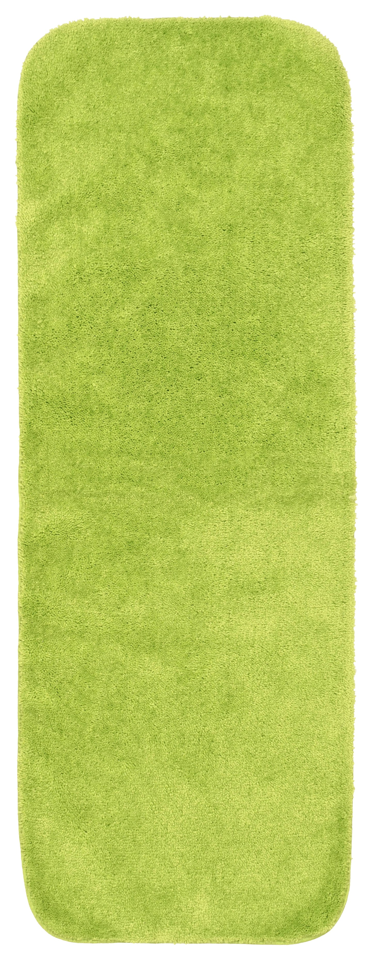 Garland Rug Traditional Washable Nylon Lime-Aid Bathroom Runner, 22" x 60"