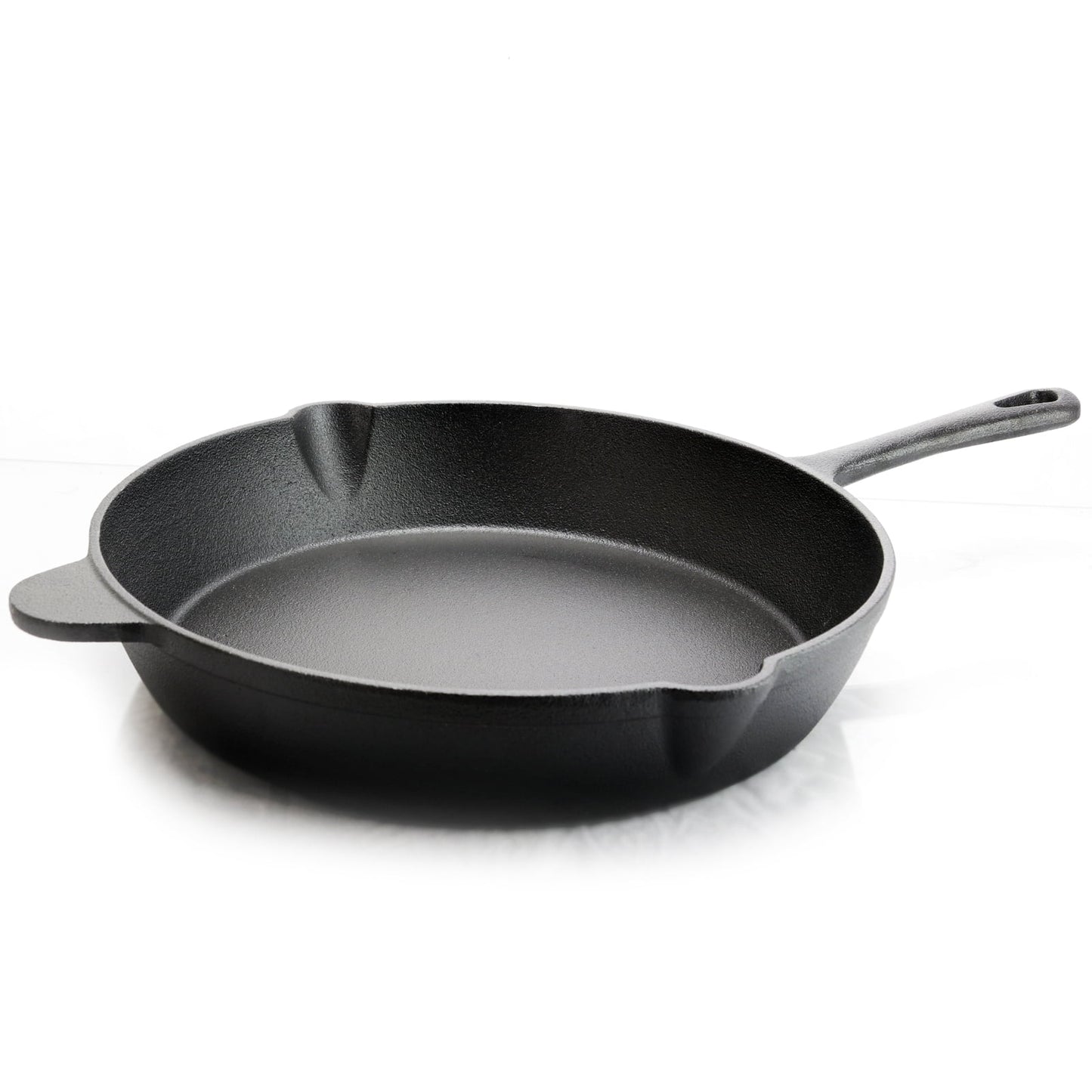 General Store Addlestone Sartén de Hierro Fundido Precurado de 12" en Negro