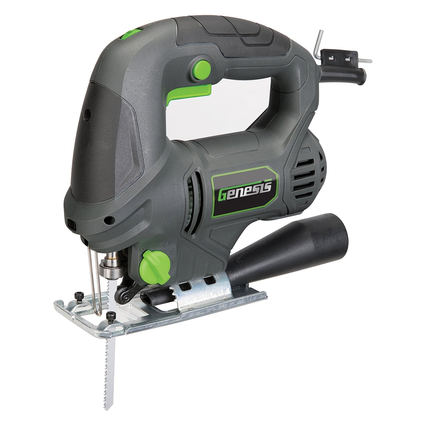 Genesis 5-Amp Variable-Speed Orbital Jigsaw with Blades, GJS500PT