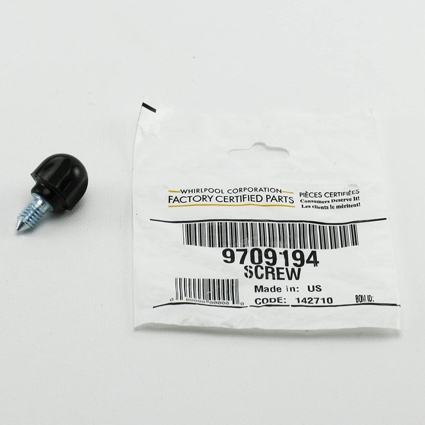 Genuine Whirlpool WP9709194 Stand Mixer Screw