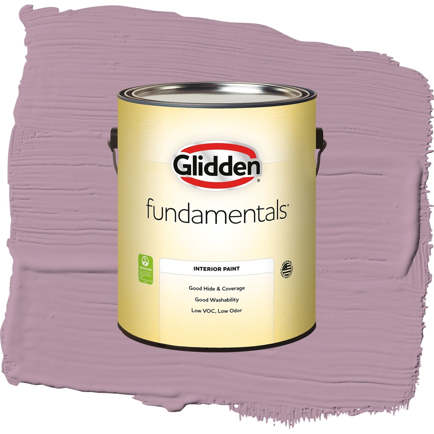 Glidden Fundamentals Ashberry / Purple, Semi-Gloss Interior Paint, 1 Gallon