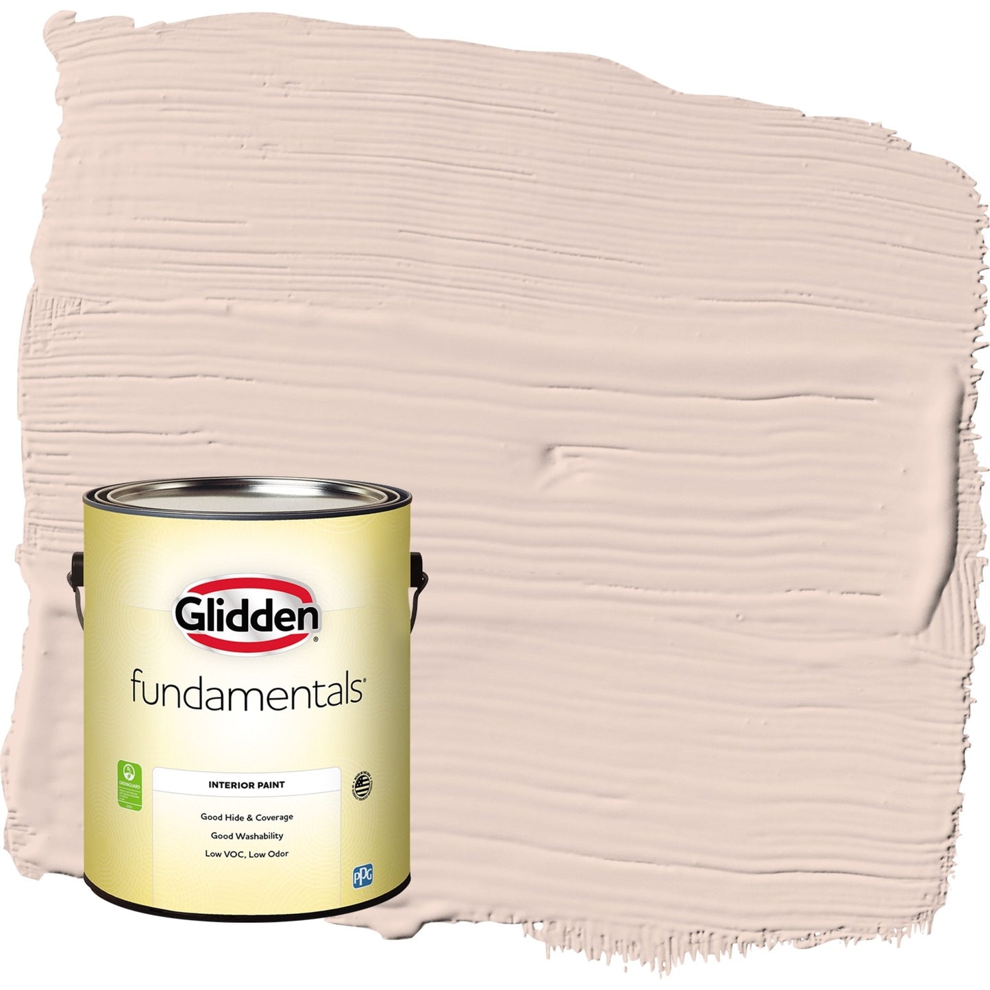Glidden Fundamentals Boardwalk / Orange, Flat Interior Paint, 1 Gallon