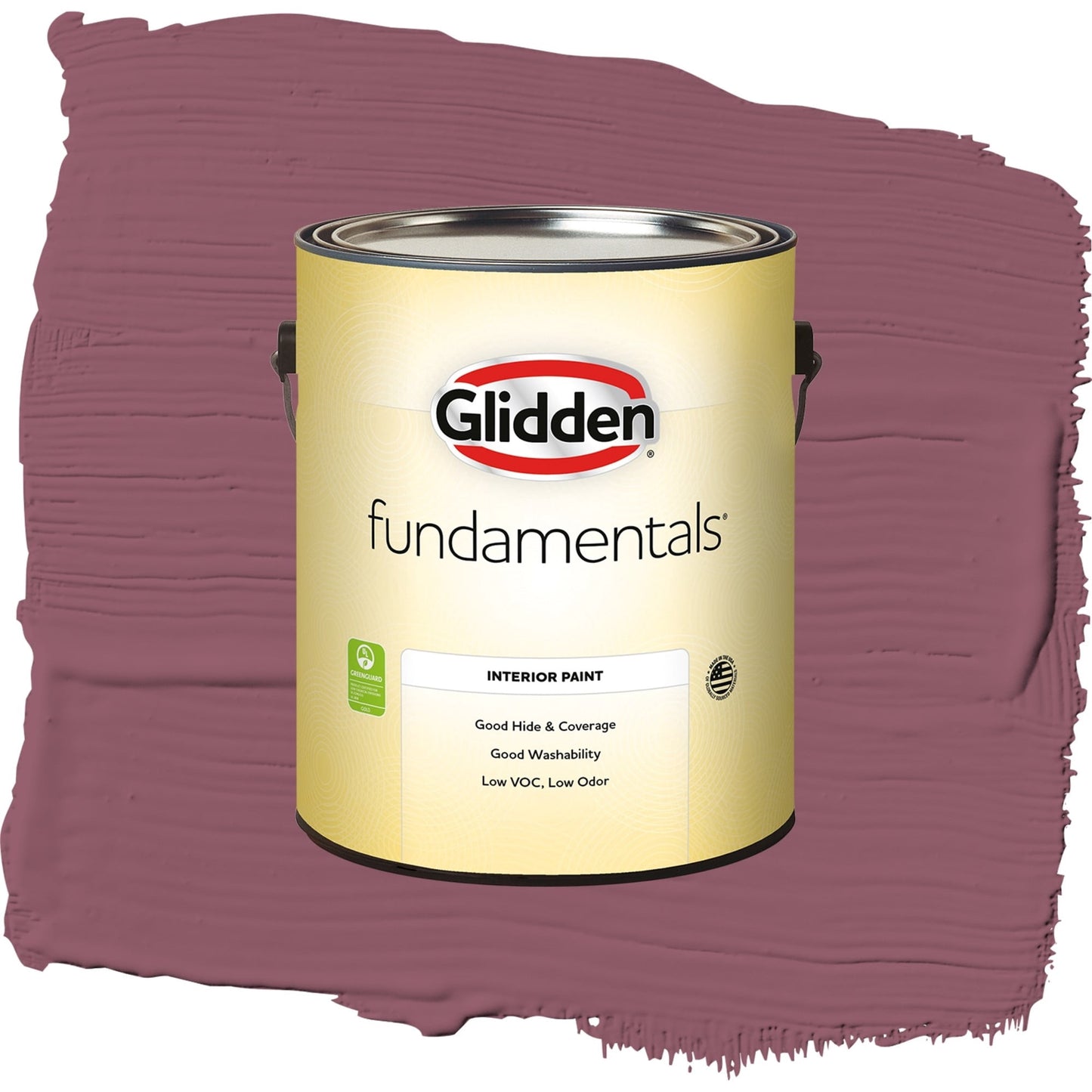 Glidden Fundamentals Cabernet / Purple, Eggshell Interior Paint, 1 Gallon