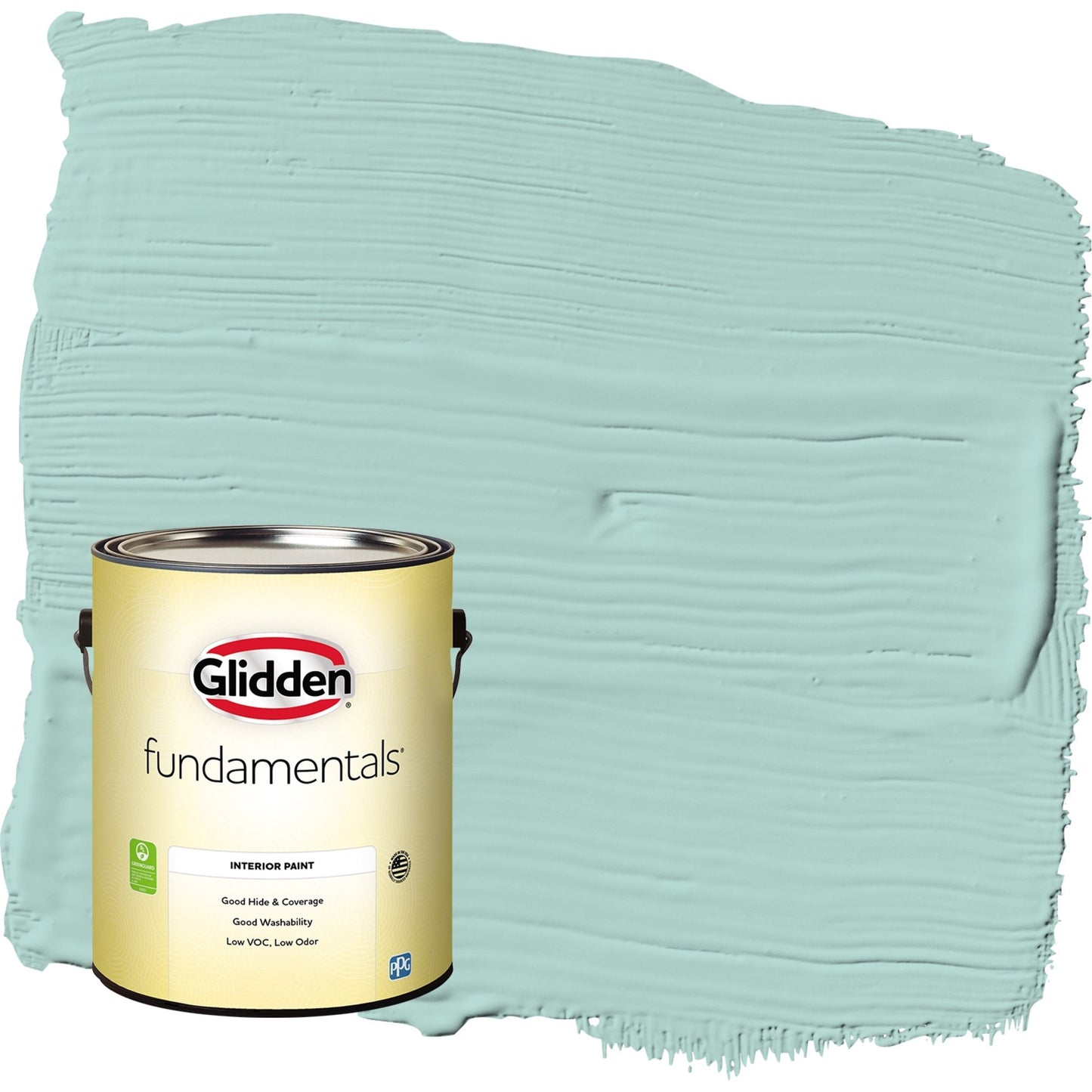 Glidden Fundamentals Cassiopeia / Green, Eggshell Interior Paint, 1 Gallon