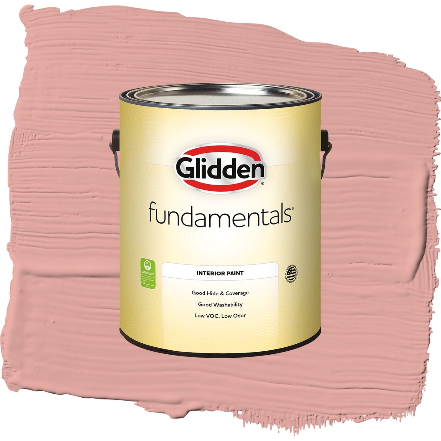 Glidden Fundamentals Coral Cove / Orange, Semi-Gloss Interior Paint, 1 Gallon